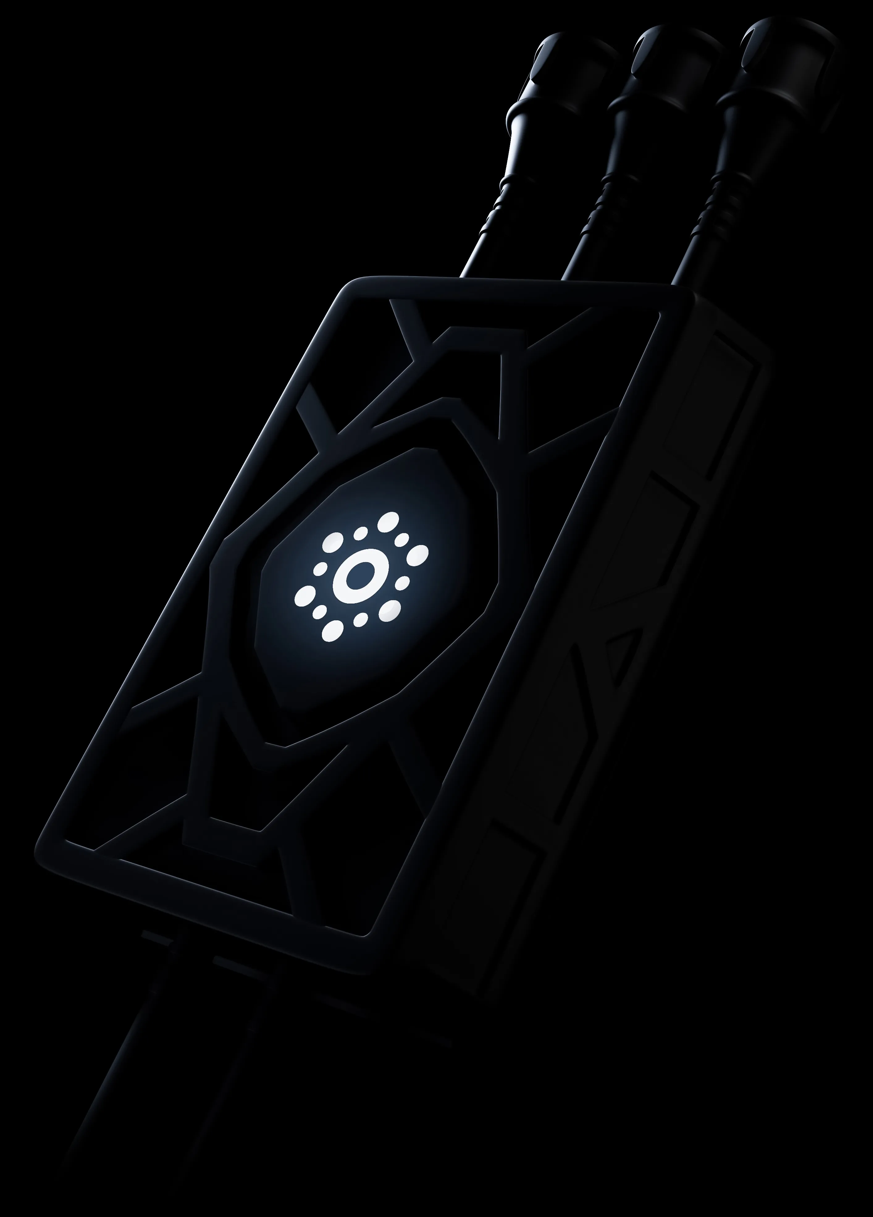A light controller render glowing