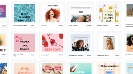 SalonInteractive Client Connect email campaigns thumbnail for salon marketing