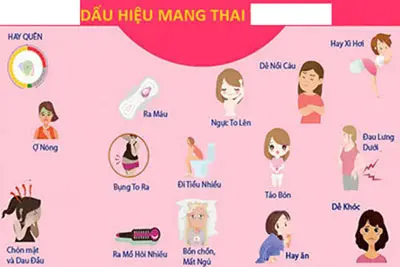 Cách nhận biết dấu hiệu mang thai