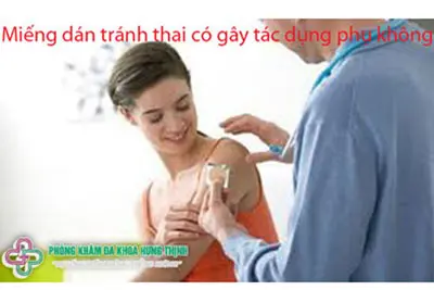Miếng dán tránh thai có gây tác dụng phụ không?