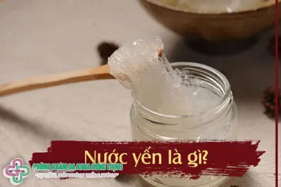 Nước yến làm từ gì?
