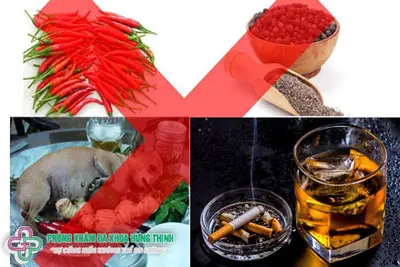 Tinh trùng yếu không nên ăn gì?