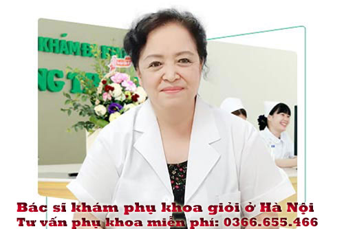 bác sĩ khám phụ khoa giỏi ở Hà Nội