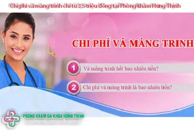 Vá màng trinh hết bao nhiêu tiền?