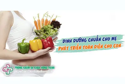Chế độ dinh dưỡng cho bà bầu 3 tháng đầu
