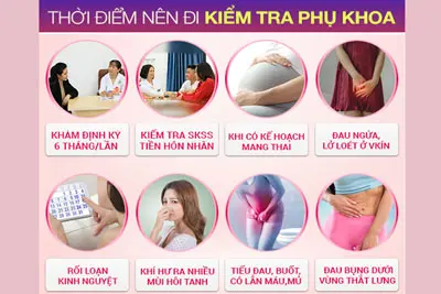 Khi nào nên đi khám phụ khoa
