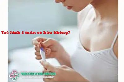Trễ kinh từ 2 - 7 ngày có bầu không?