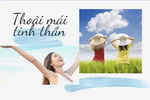 Duy trì tinh thần thoải mái