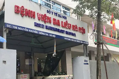 Bệnh viện Da liễu Hà Nội gần đây