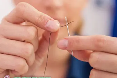 Tại sao có bầu không được cầm kim?