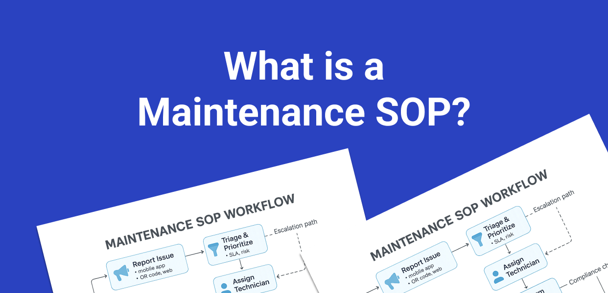 What is a Maintenance SOP?