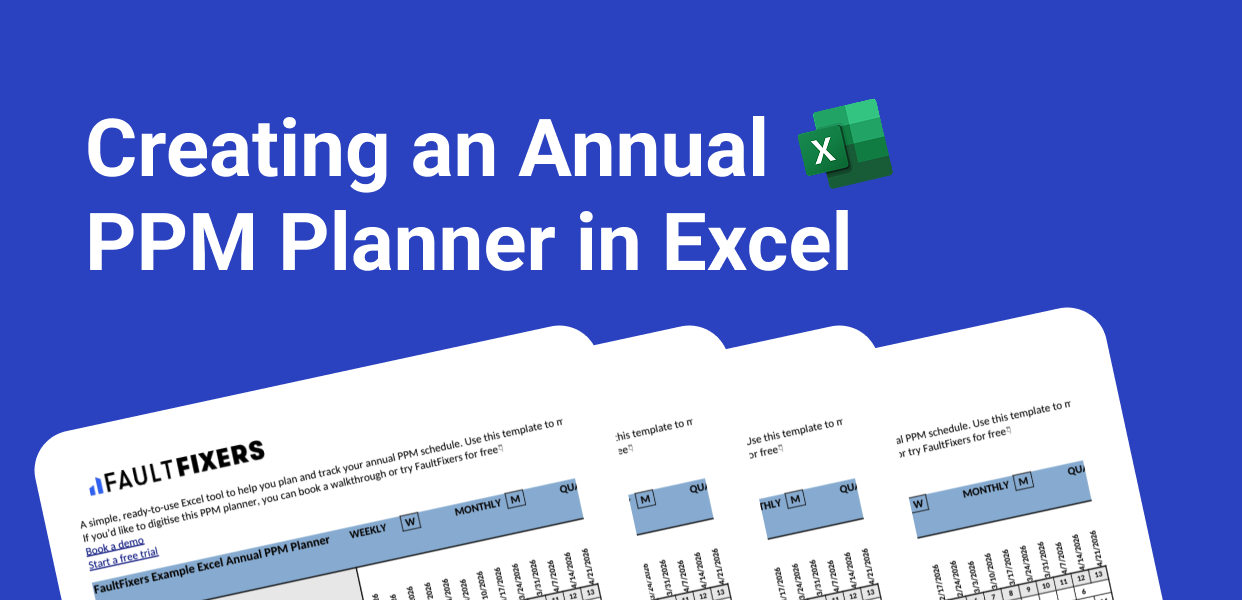 How to Create an Annual PPM Planner in Excel (Step-by-Step Guide)