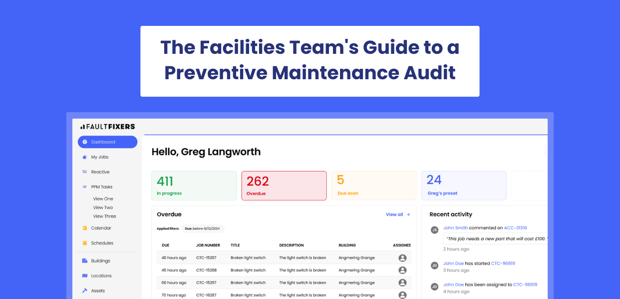 The Facilities Team's Guide to a Preventive Maintenance Audit (With Checklist)