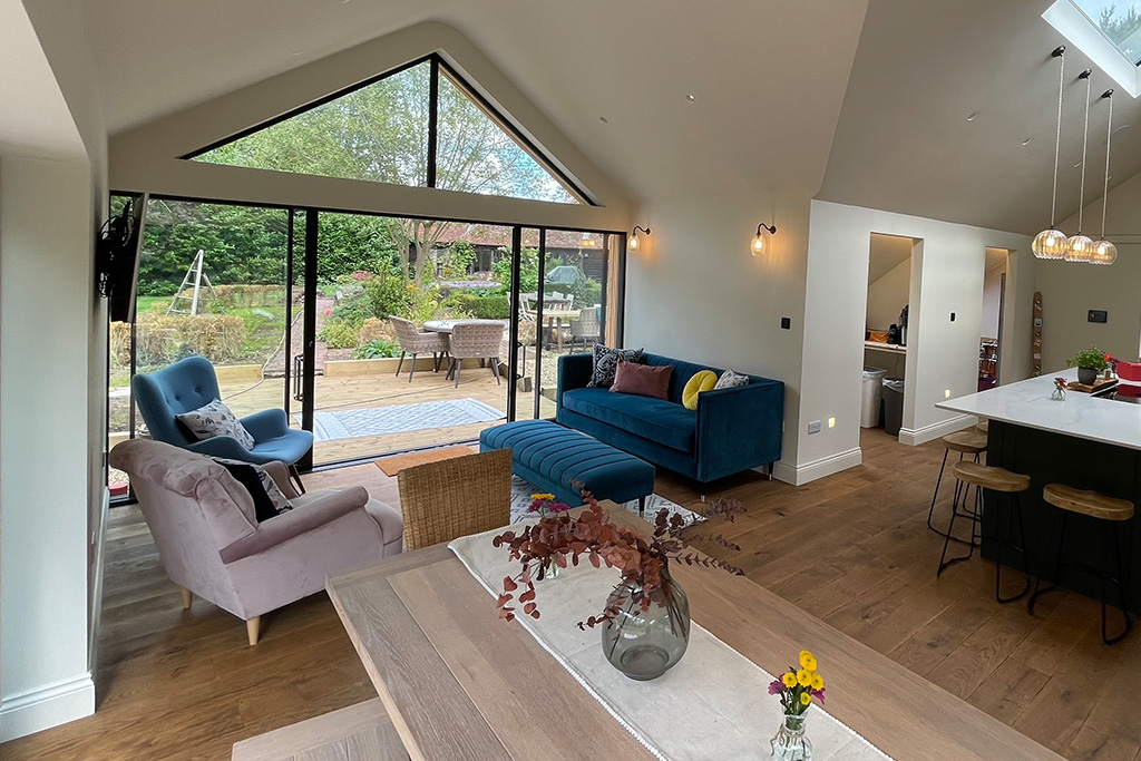 Modern Extension To A Listed Building