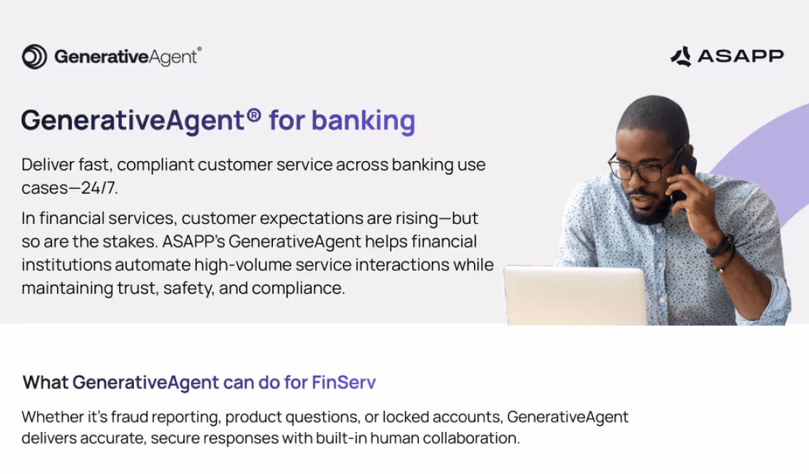 GenerativeAgent for banking thumbnail.