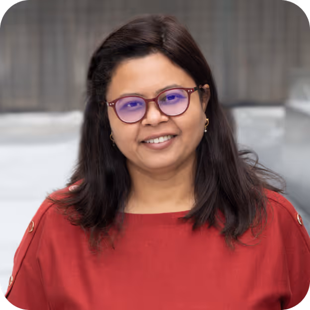 Headshot of Priya Vijayarajendran, CEO of ASAPP.