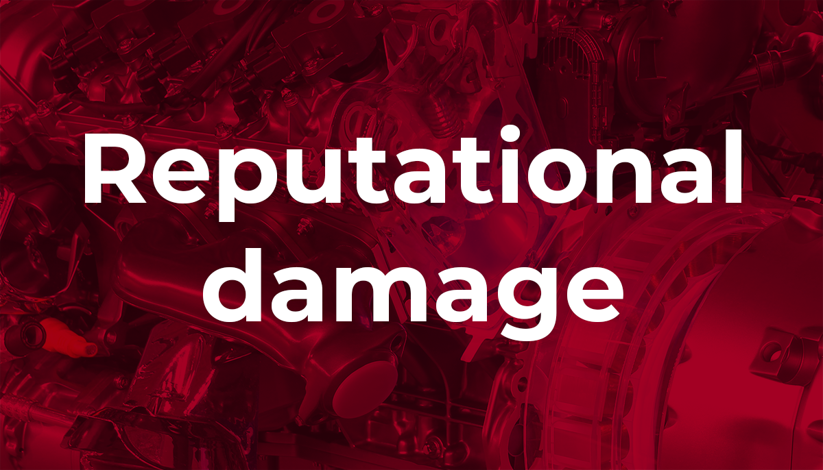 "Reputational damage"