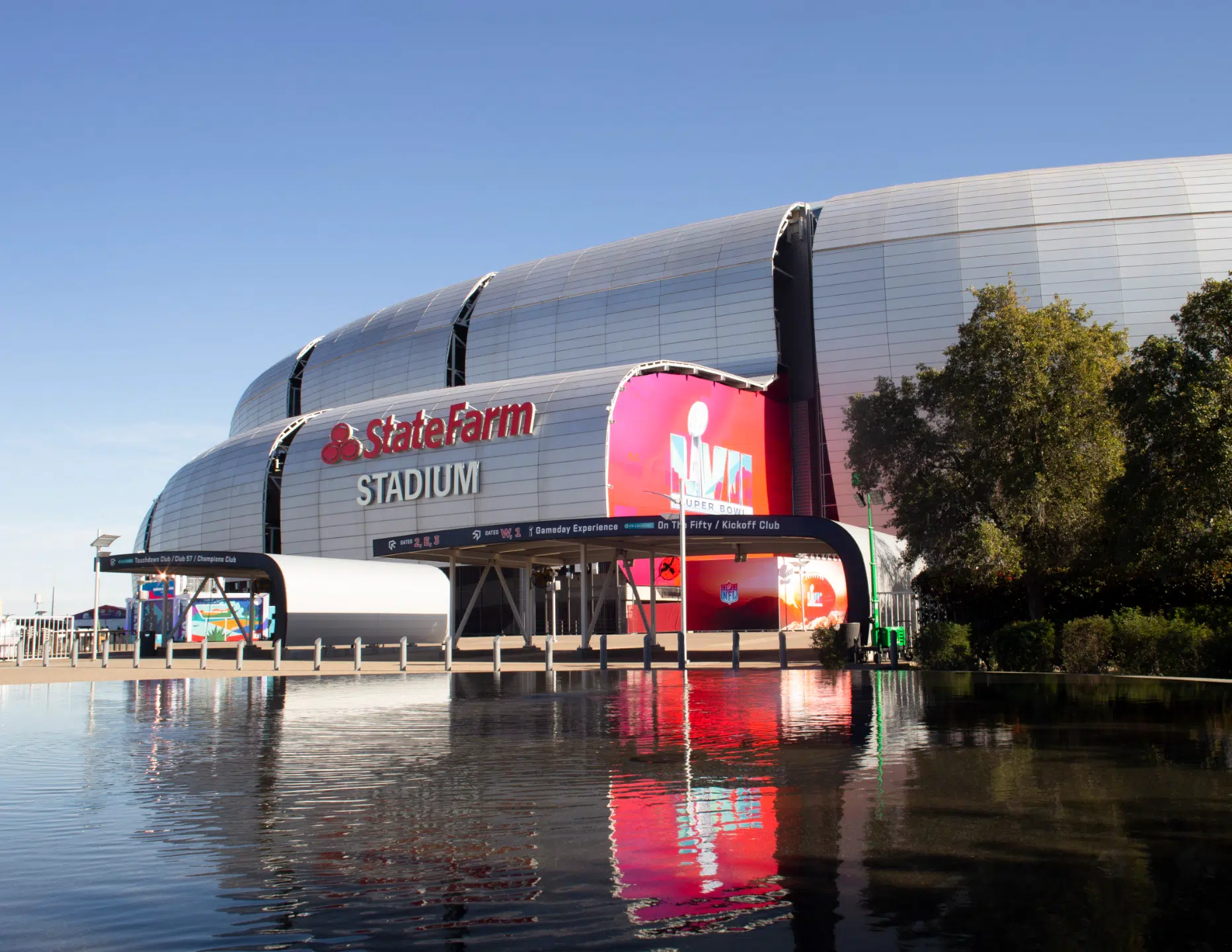 NFL Super Bowl LVII wayfinding and signage