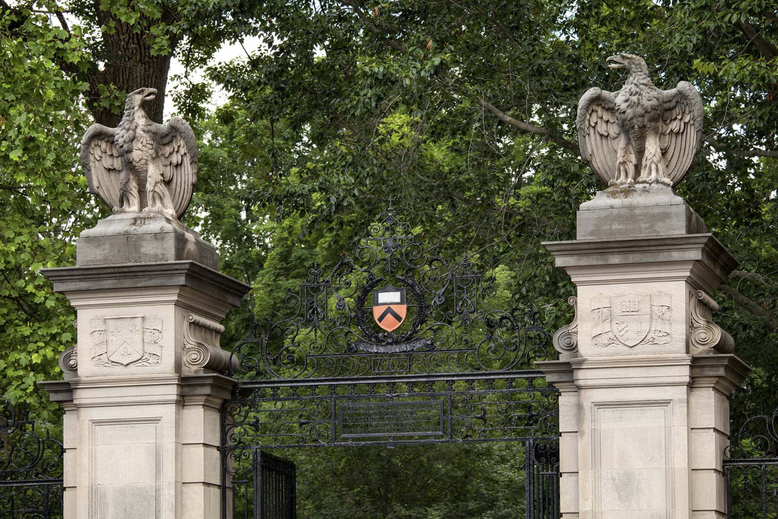 Princeton University exterior campus entry gateway, designed by Two Twelve