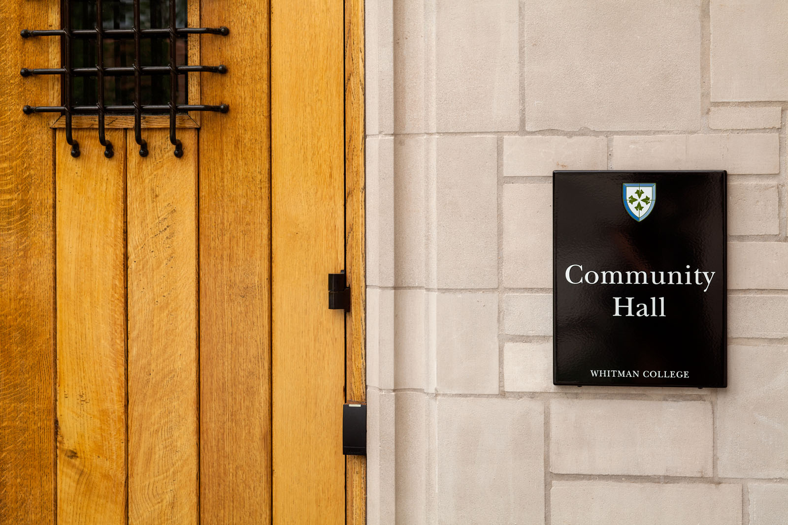 Princeton University Community Hall Whitman College exterior building identification, designed by Two Twelve