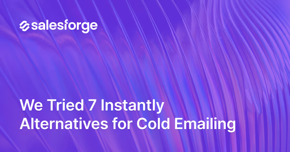 7 Best Instantly Alternatives & Competitors for 2025