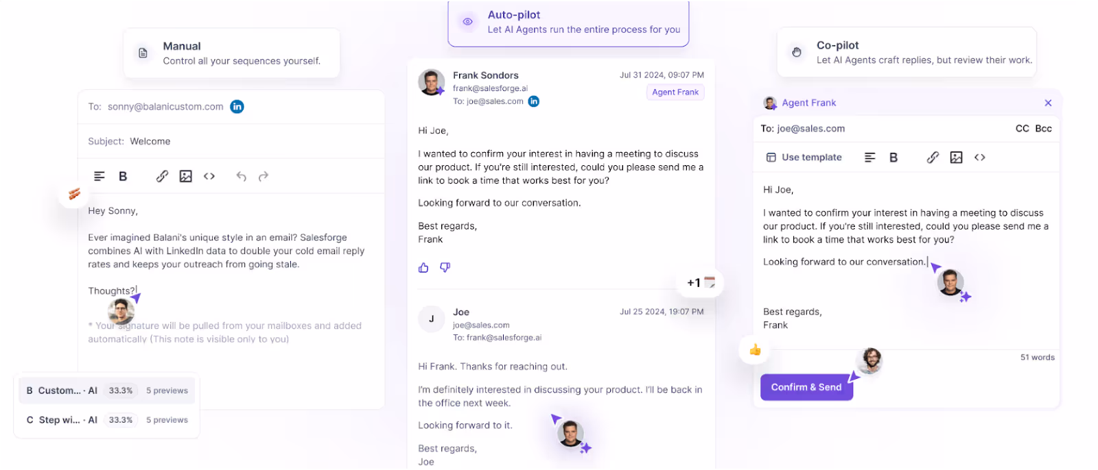 Salesforge AI personalisation