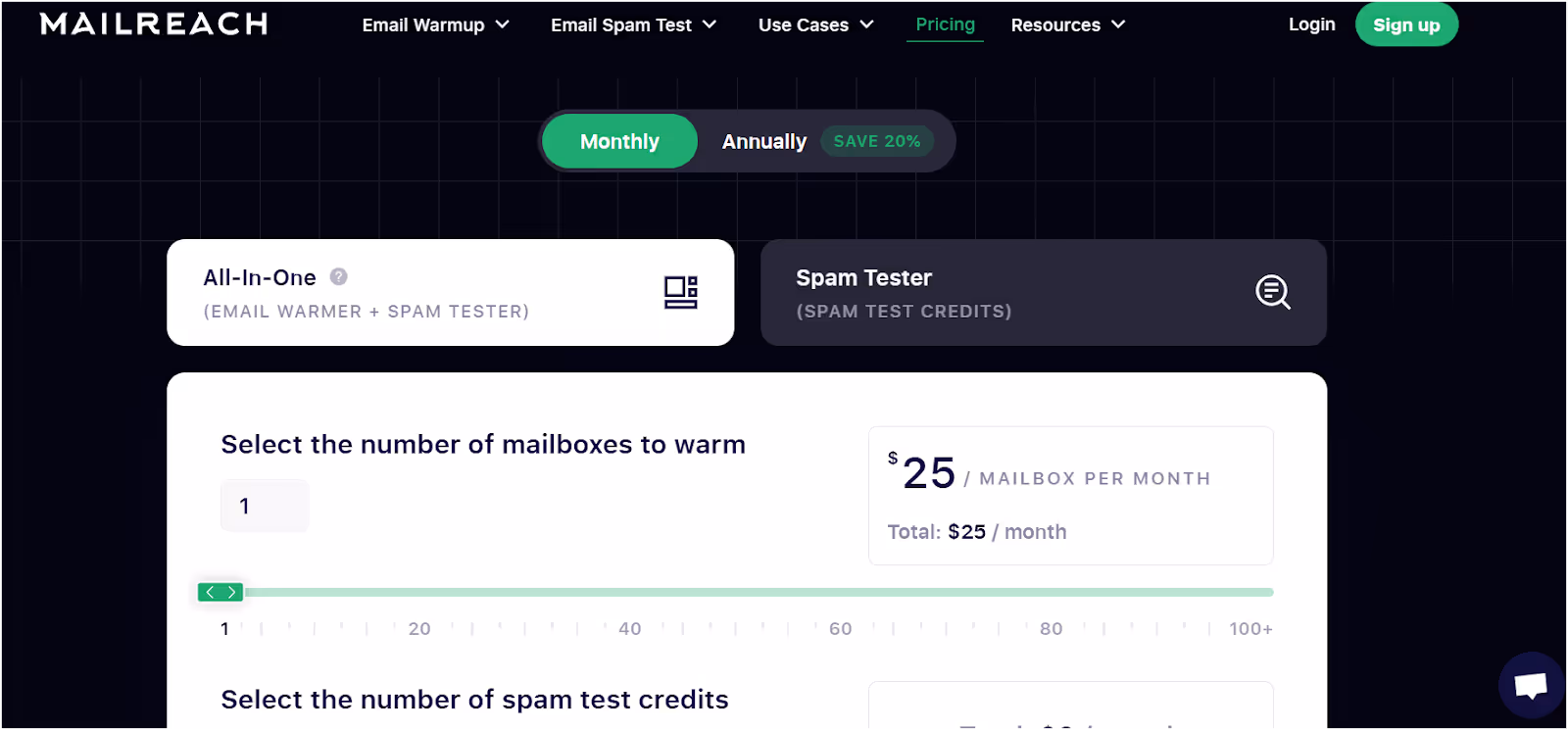 Mailreach pricing