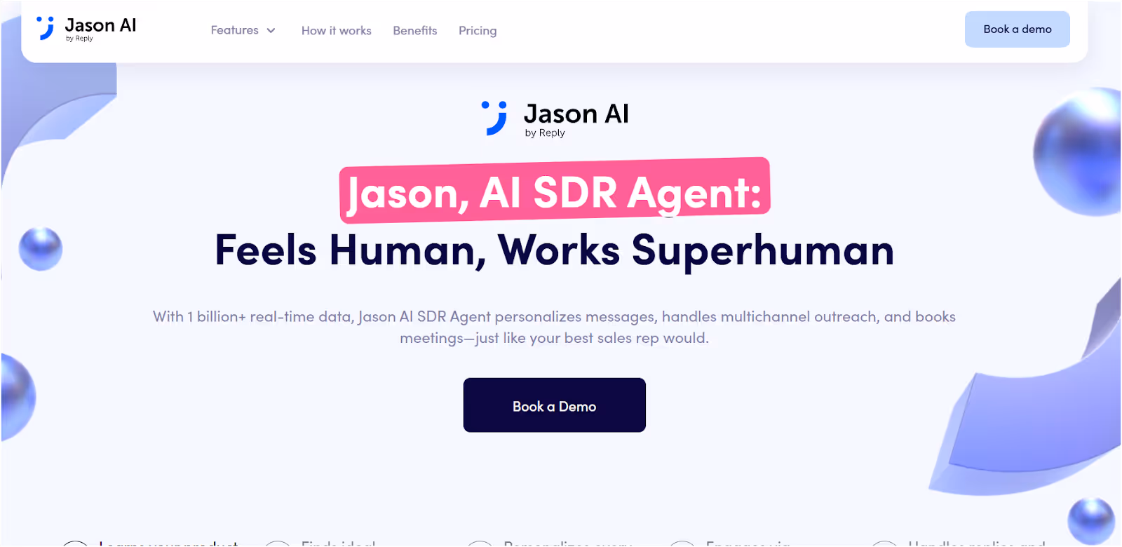 Jason AI Homepage