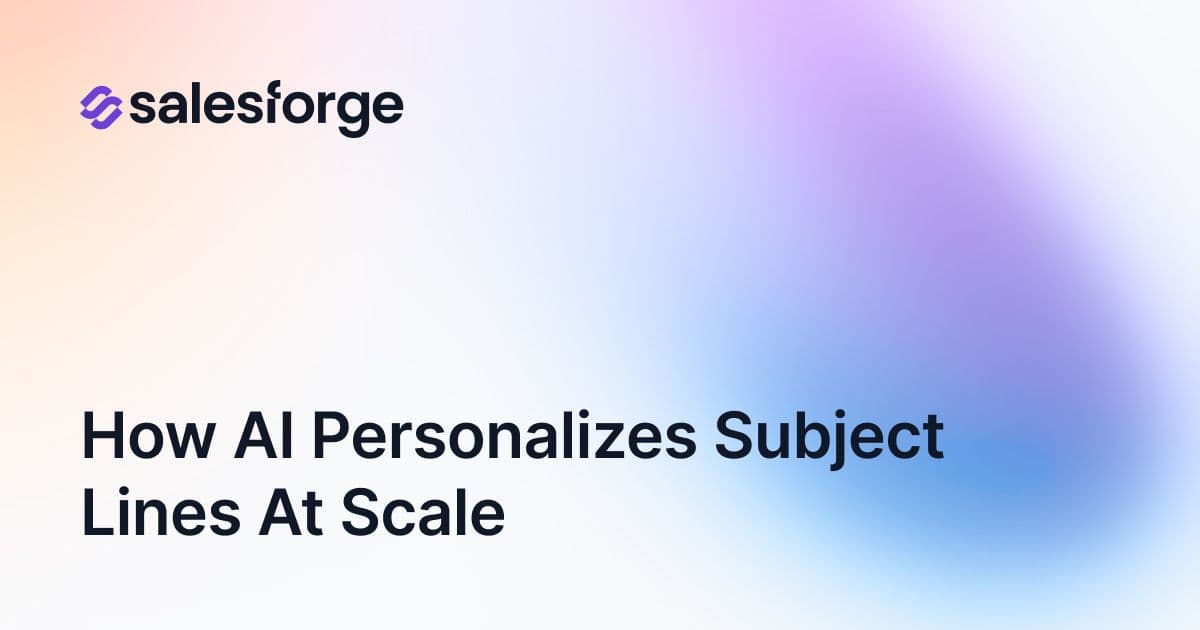 How AI Personalizes Subject Lines at Scale