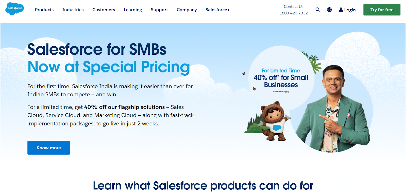 Salesforce Homepage