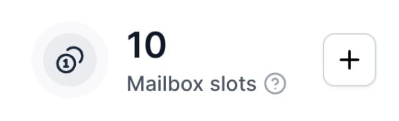 Mailbox slots in Mailforge
