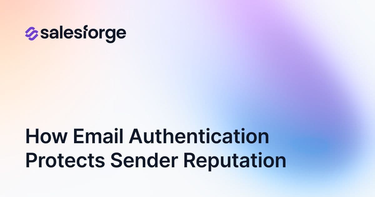 How Email Authentication Protects Sender Reputation