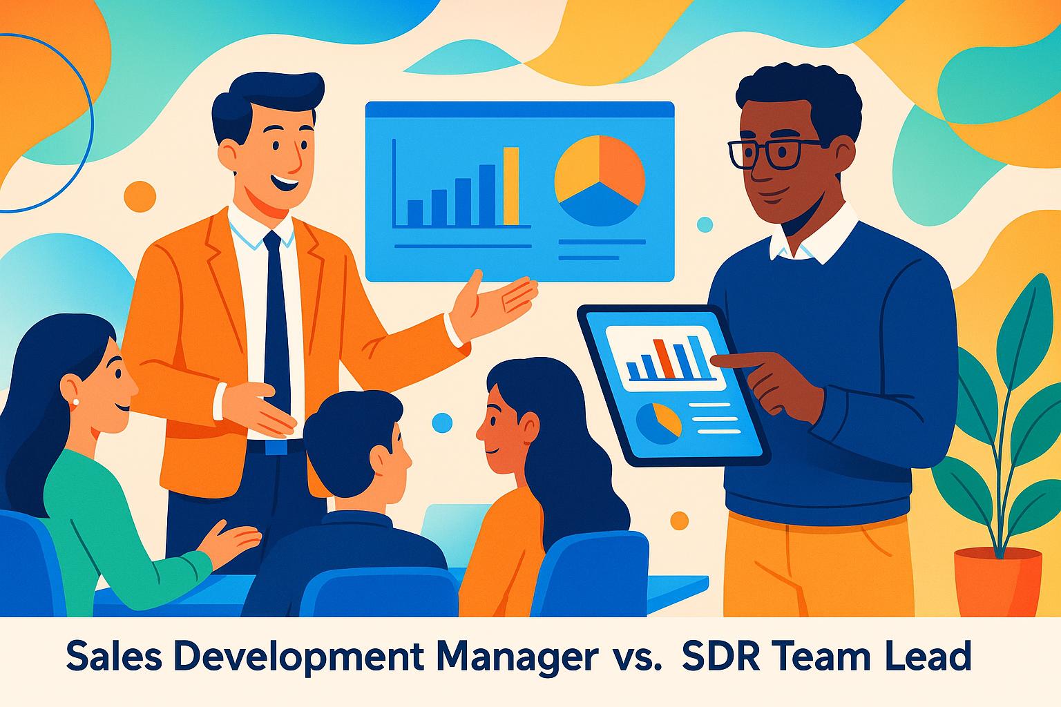 Sales Development Manager vs. SDR Team Lead: What's the Difference?