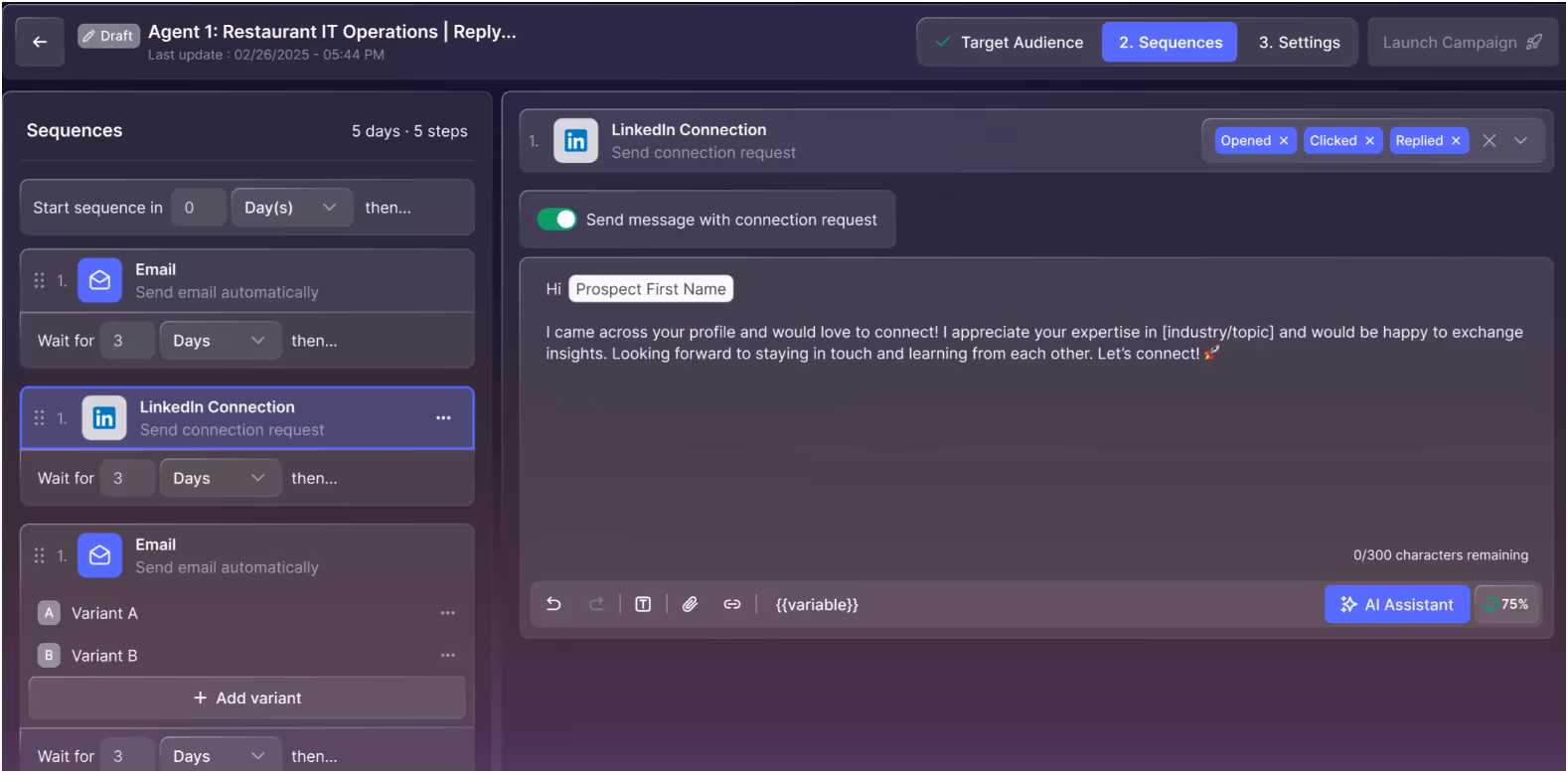 Multichannel Outreach in B2B Rocket AI