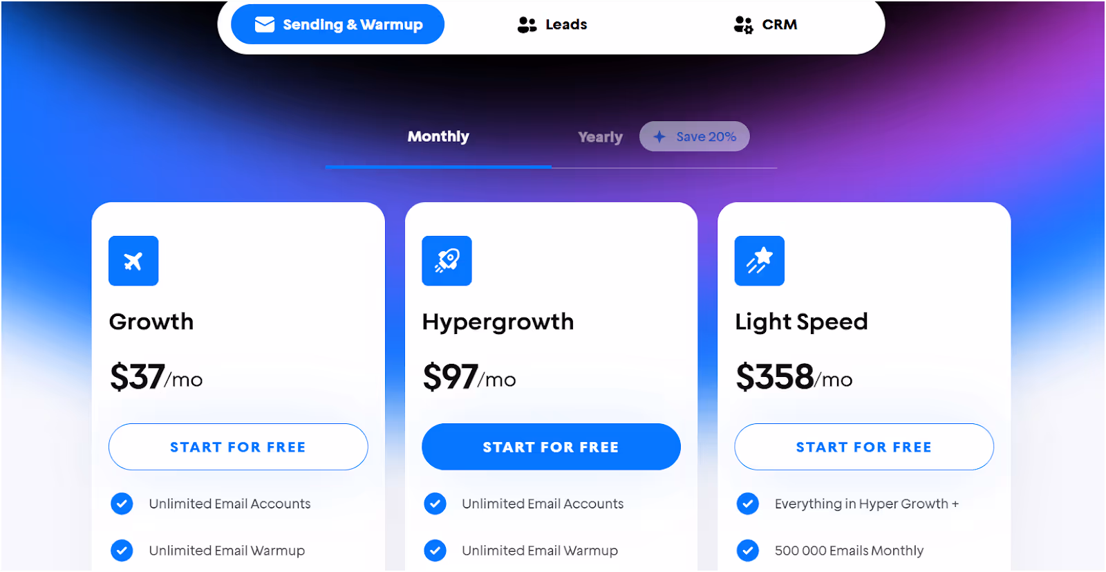 Instantly.ai pricing