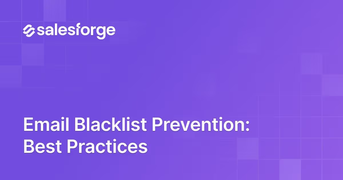 Email Blacklist Prevention: Best Practices