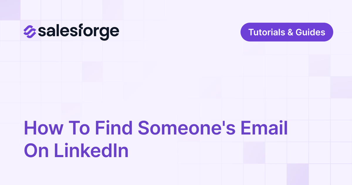 How To Find Someone's Email On LinkedIn