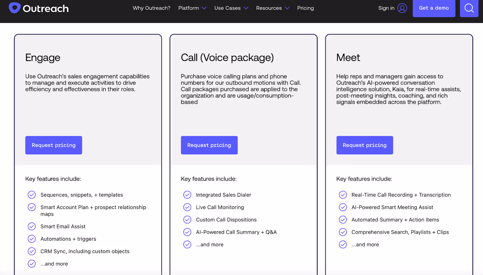 outreach Pricing