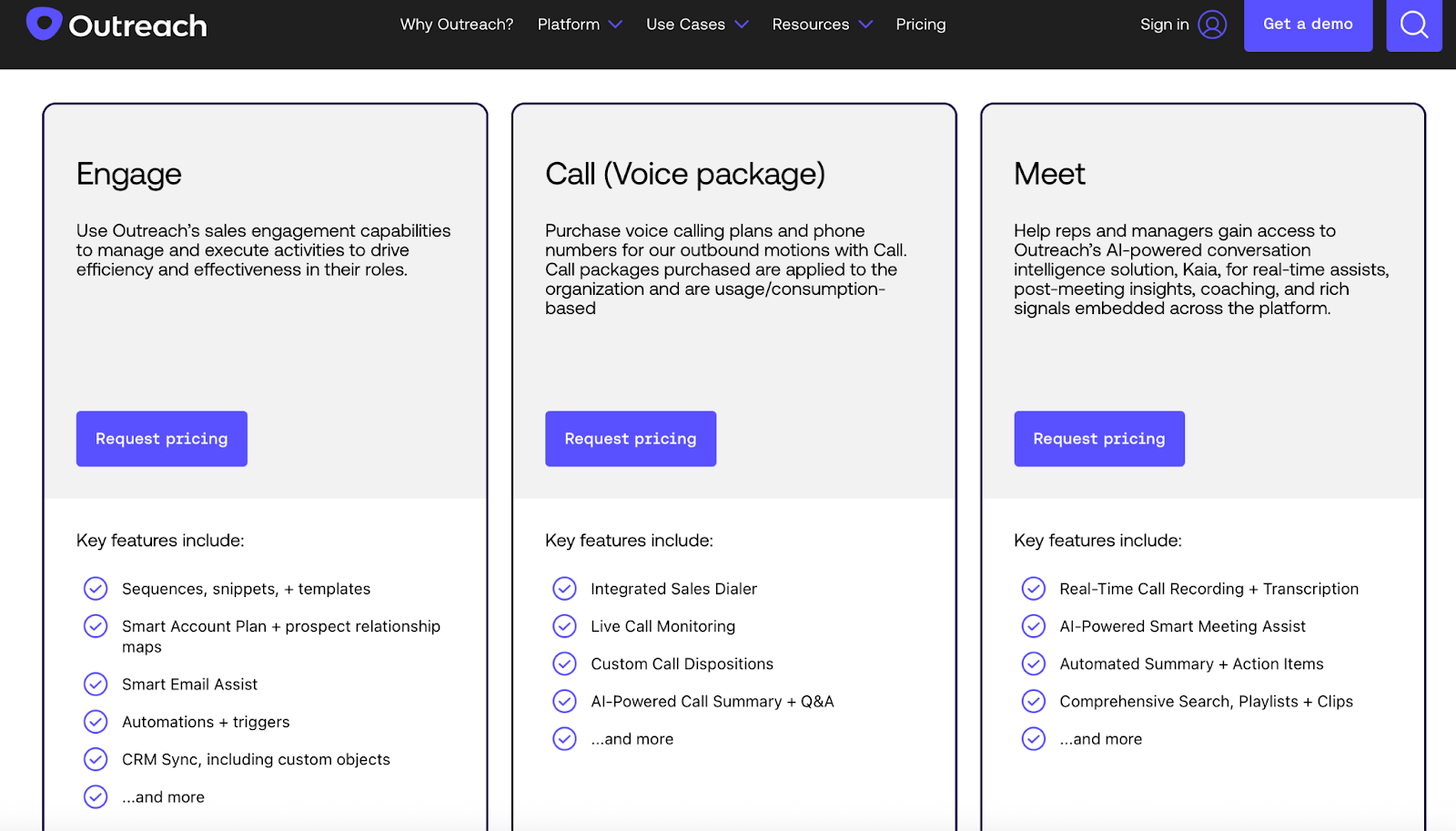 outreach Pricing