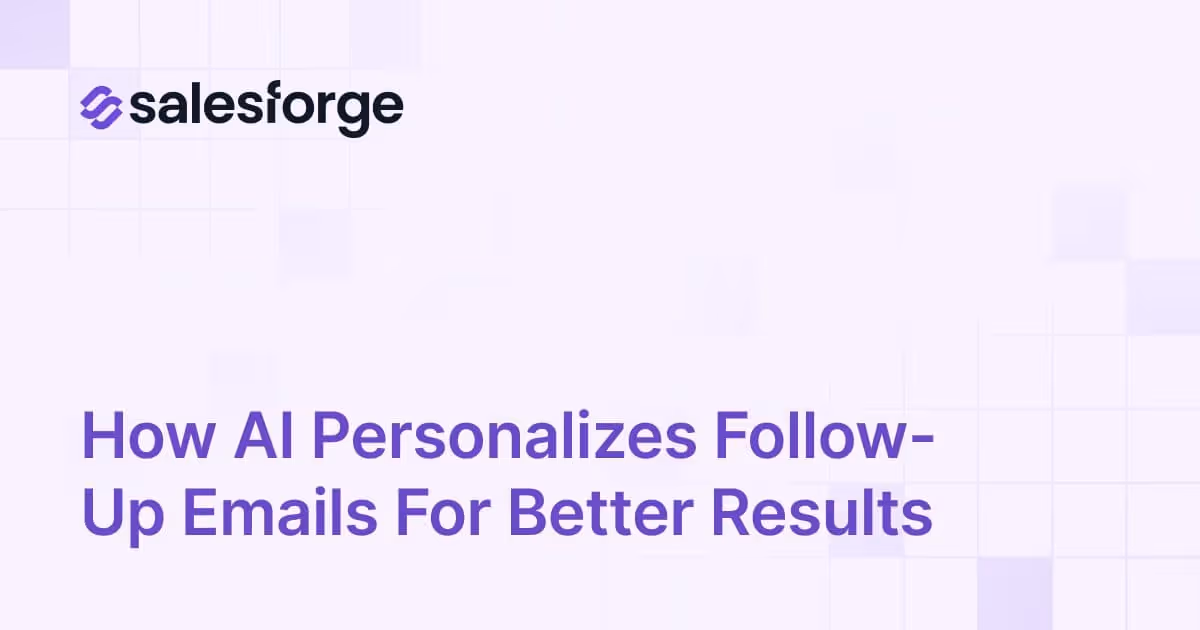 How AI Personalizes Follow-Up Emails for Better Results