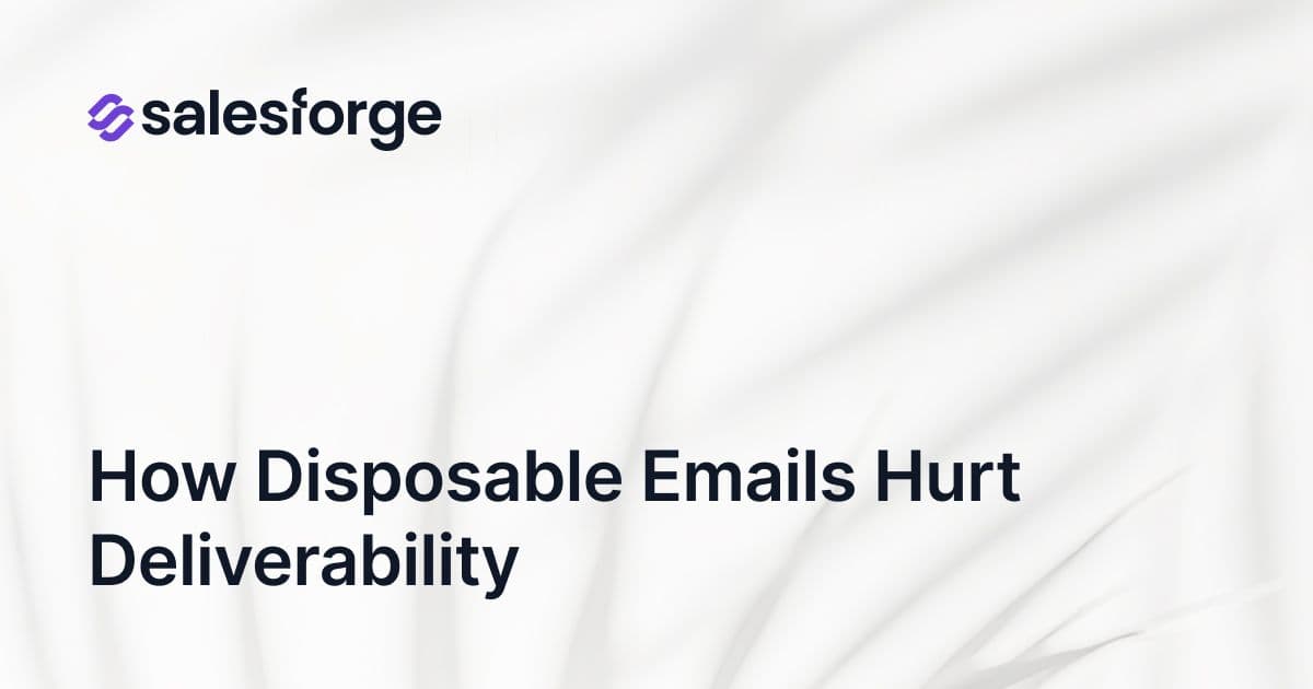 How Disposable Emails Hurt Deliverability
