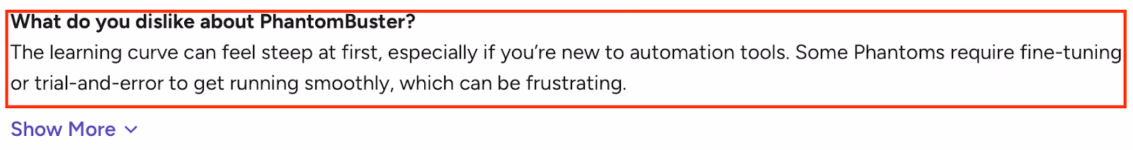 PhantomBuster G2 Review About Learning Curve