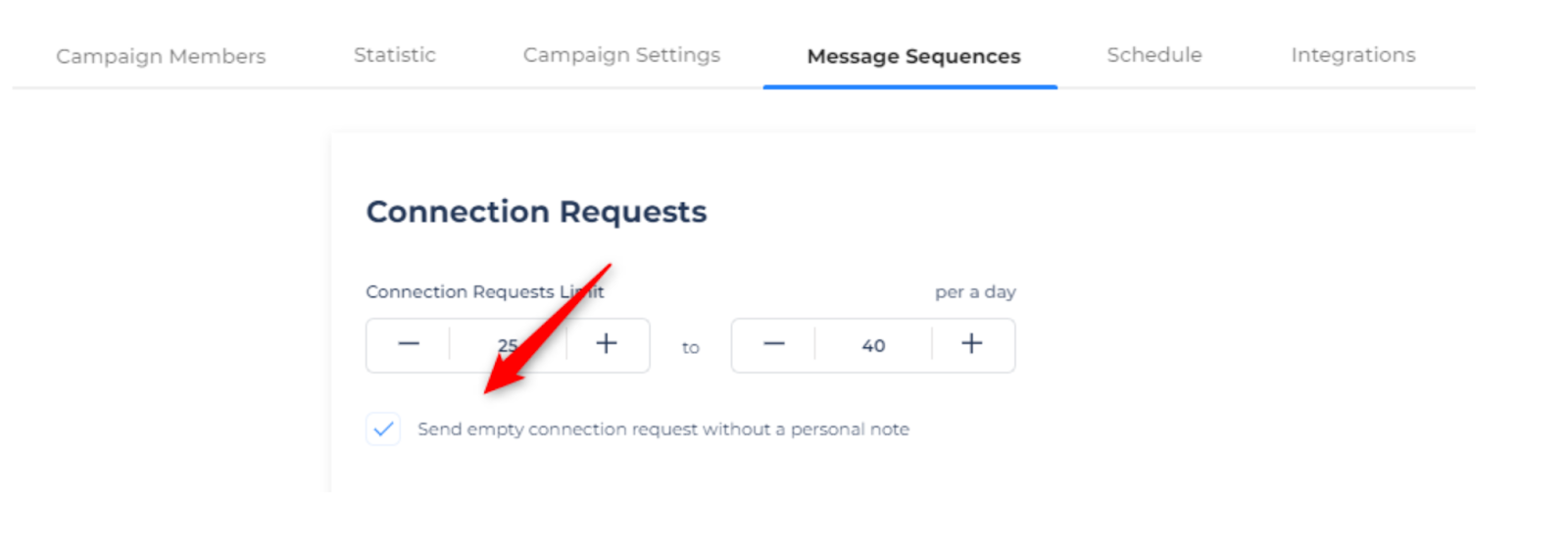 Connection Requests in Salesflow 