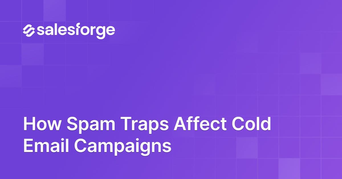 How Spam Traps Affect Cold Email Campaigns