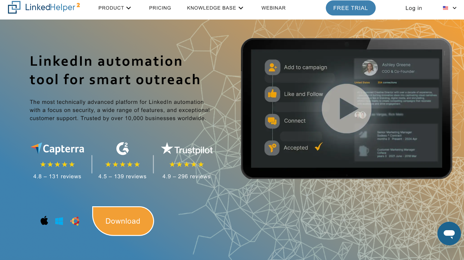 Linked Helper Homepage