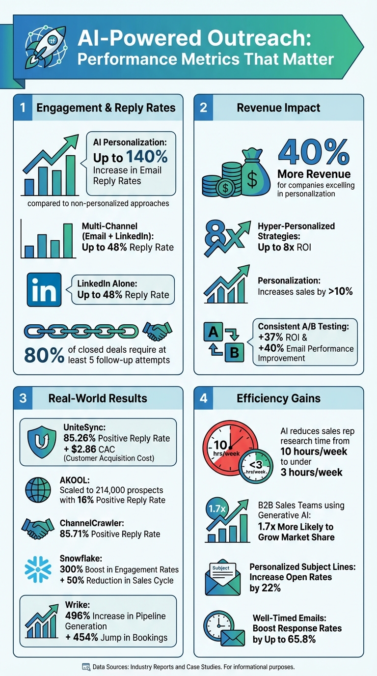 AI-Powered Outreach: Key Statistics and ROI Metrics