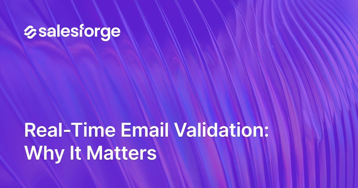Real-Time Email Validation: Why It Matters