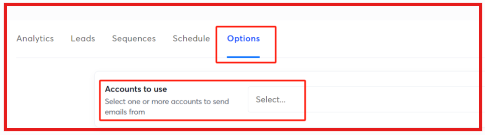 Instantly inbox rotation