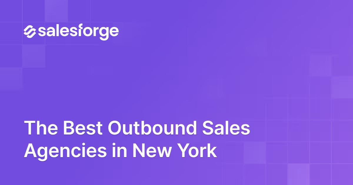 Top 10 Best Outbound Sales Agencies In New York