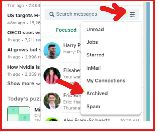 Archive conversations